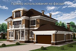 Изображение – Кирпич лицевой коричневый "Гляссе" с гладкой поверхностью Изображение – Кирпич лицевой коричневый "Гляссе" с гладкой поверхностью